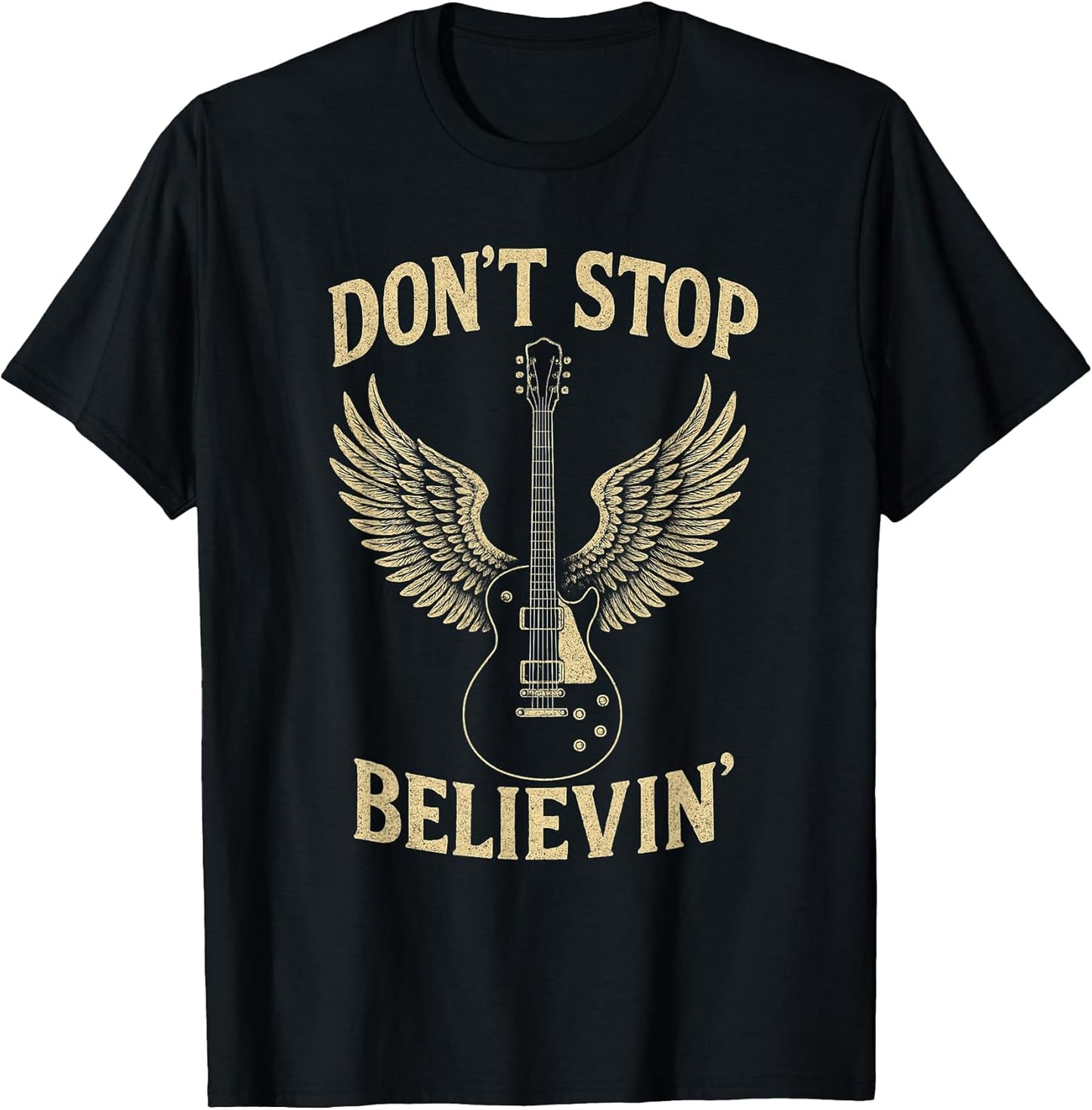 Don’t Stop Believing 80s 90s Classic Rock Graphic T-Shirt