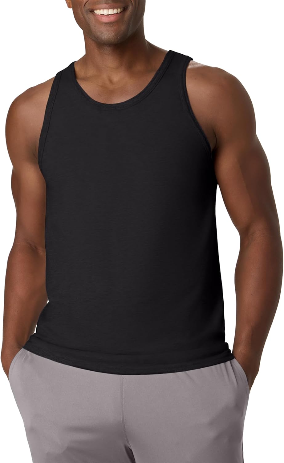 Men’s Performance Tank, X-Temp Moisture-Wicking Tank Top, Solid Colors, 2-Pack