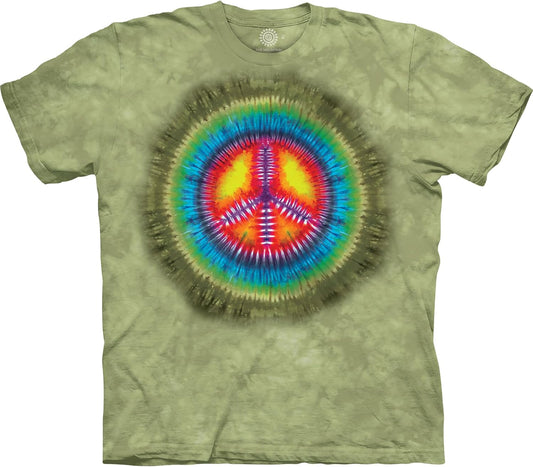 Unisex-Adult Peace Tie Dye