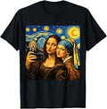 Famous Paintings Selfie Art History Lover Tee Unisex T-shirt, Sweatshirt, Hoodie (1)