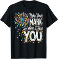 Make Mark Dandelion Happy Dot Day Teacher Unisex T-shirt, Sweatshirt, Hoodie (1)