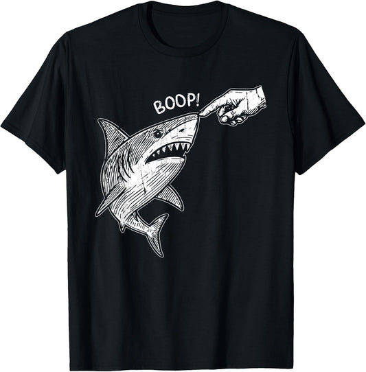 Funny Boop Shark Meme, Funny Shark Humor T-Shirt