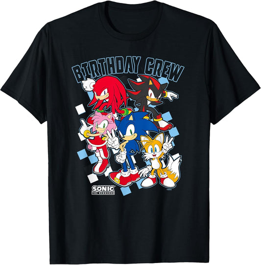 Birthday Cre Group Shot Big Chest Logo T-Shirt