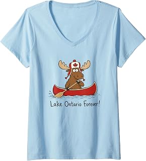 Lake Ontario Forever Lake America V-Neck Unisex T-shirt, Sweatshirt, Hoodie (1)