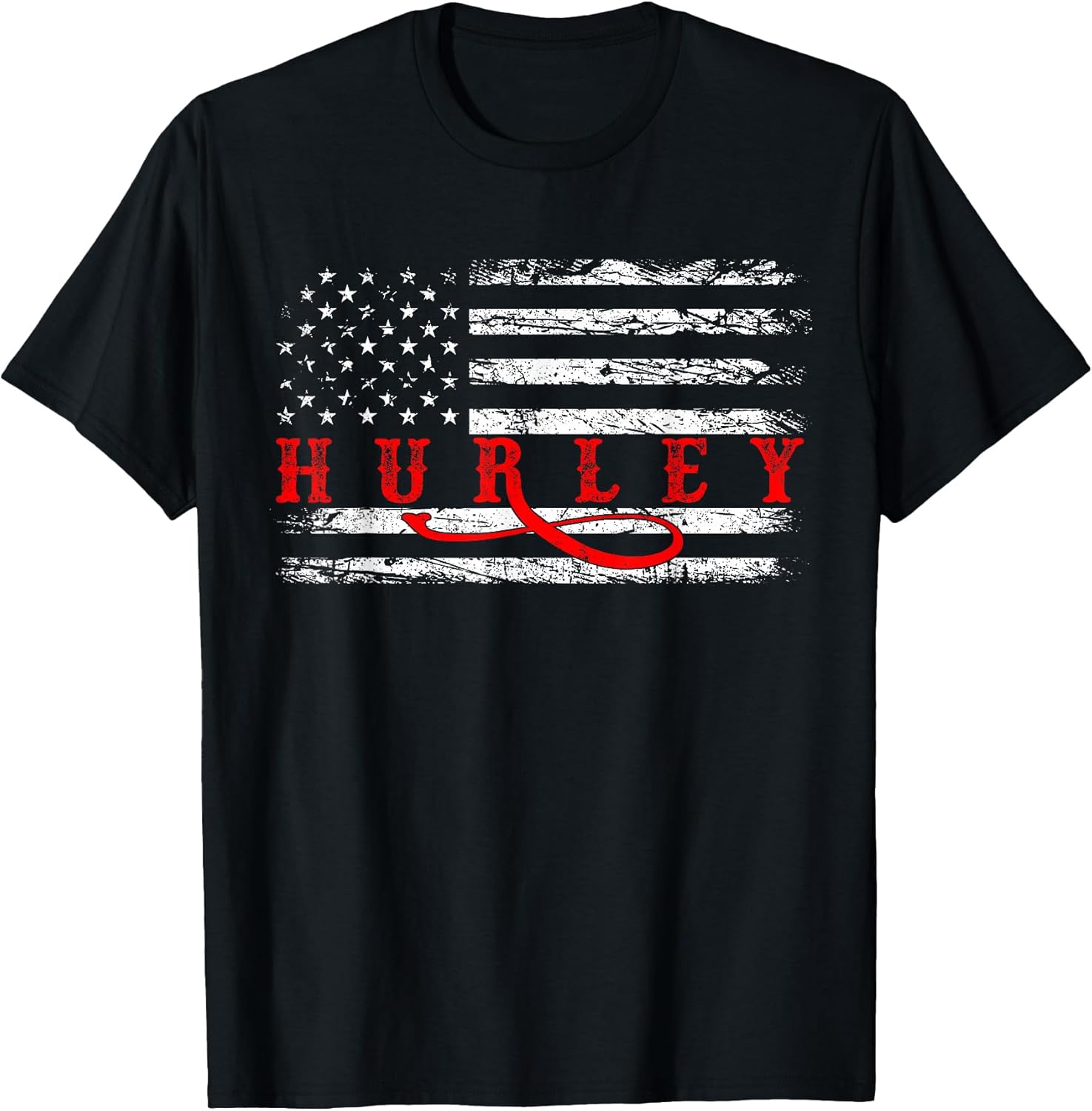 Retro Hurley Home State Cool 70s 80s Style T-Shirt