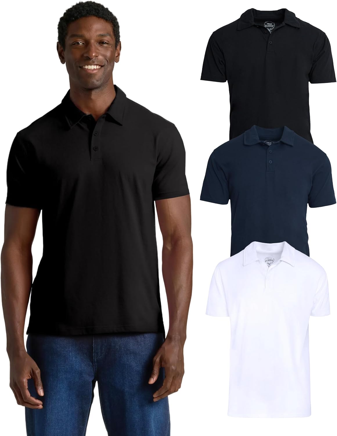 Novelty Polo Shirts for Men – Mens Polo Shirts Short Sleeve Cotton, Dry Fit Golf Shirt for Men