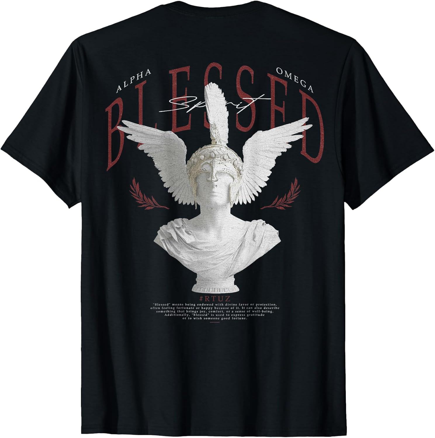 Hip Hop Urban Y2K Retro Vintage Edgy Back Print Streetwear T-Shirt