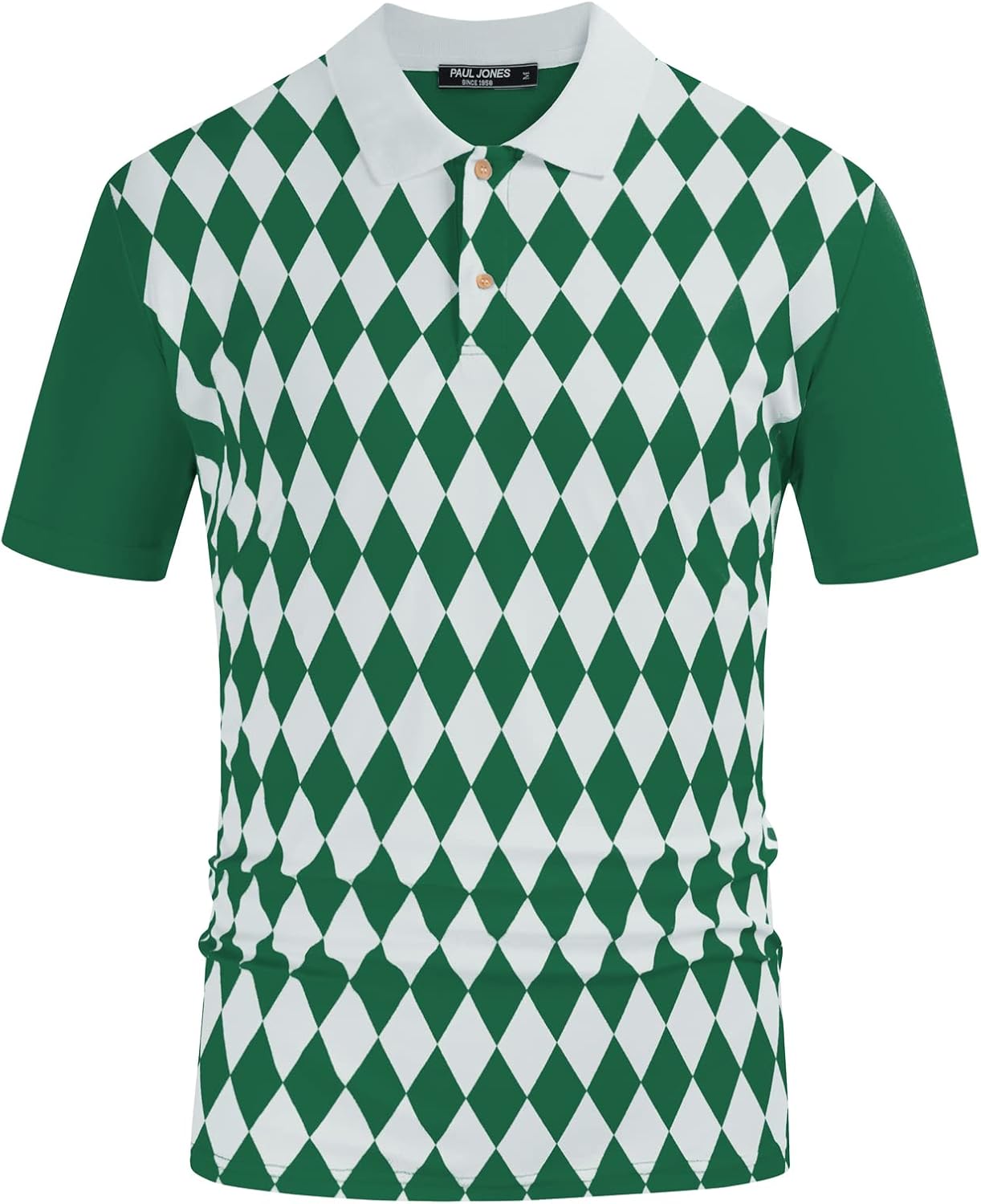 Mens Polo Shirt Short Sleeve Performance Golf Polo Shirts Daily CasualWear