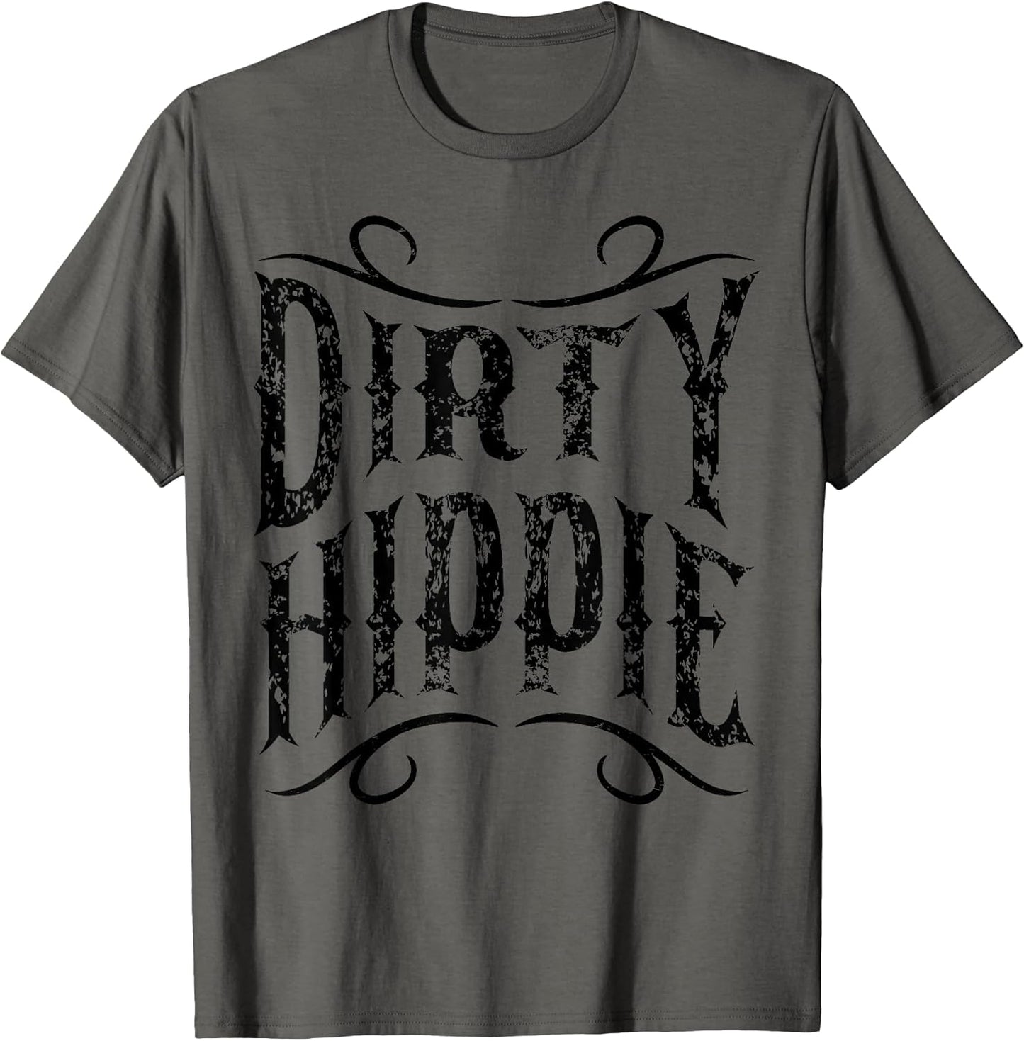 Vintage Dirty Hippie Peace Lover Gift Retro 60s 70s Costume T-Shirt