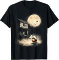 Vintage Opossum Halloween Possum Pumpkin Spooky Moon Unisex T-shirt, Sweatshirt, Hoodie (1)