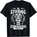 Strong Courageous Lion Joshua Christian Art Unisex T-shirt, Sweatshirt, Hoodie (1)