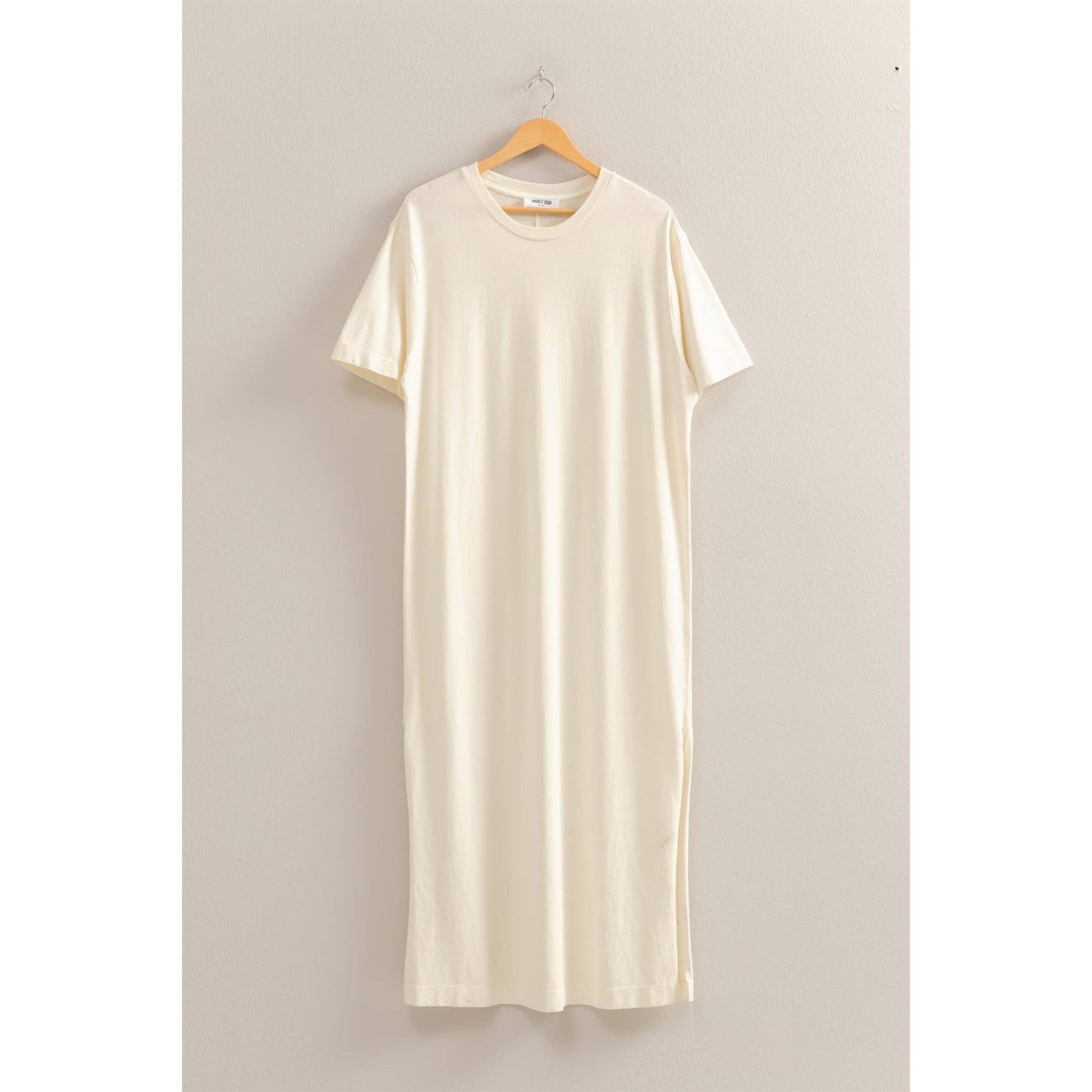 Short Sleeve T-Shirt Maxi Knit Dress
