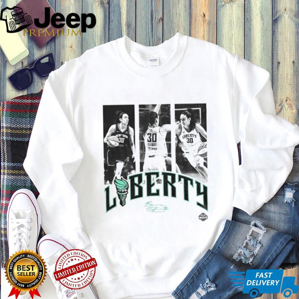 Breanna Stewart New York Liberty Team Player Hustle WNBA shirt