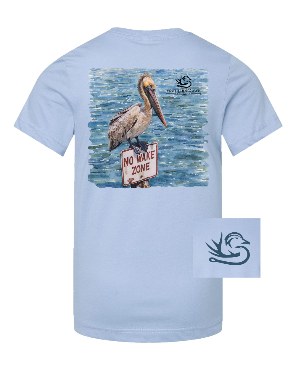No Wake Youth Tee