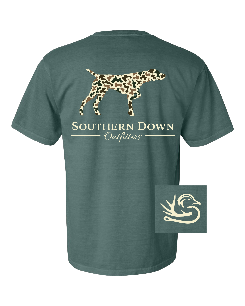 Light Camo Dog Tee