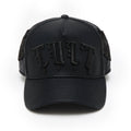 Cult's Cult X El Alfa Logo Trucker Hat "Flower" in Black