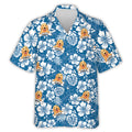 Dog Pattern - Personalized Custom Hawaiian Shirt