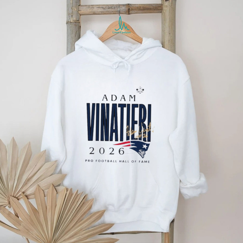 Adam Vinatieri Patriots Class Of 2026 Pro Football Hall Of Fame Logo shirt