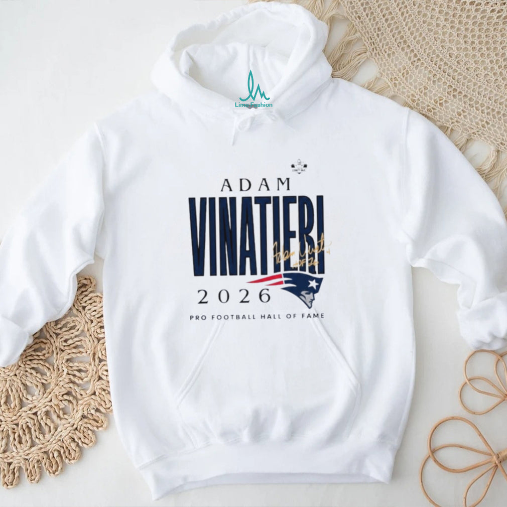 Adam Vinatieri Patriots Class Of 2026 Pro Football Hall Of Fame Logo shirt