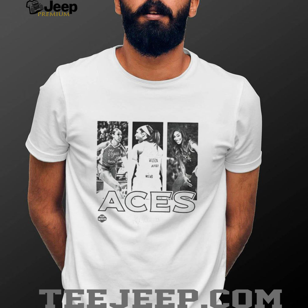 A’ja Wilson Las Vegas Ace Team Player Hustle WNBA shirt