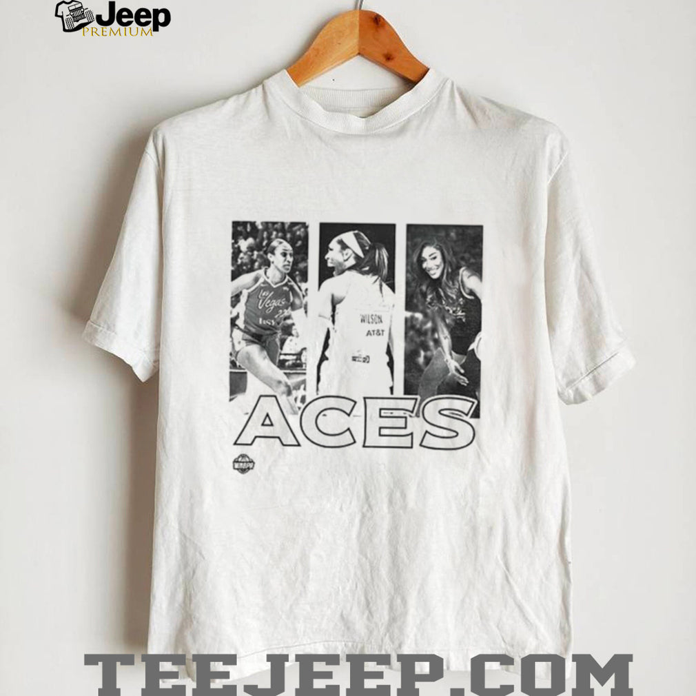 A’ja Wilson Las Vegas Ace Team Player Hustle WNBA shirt