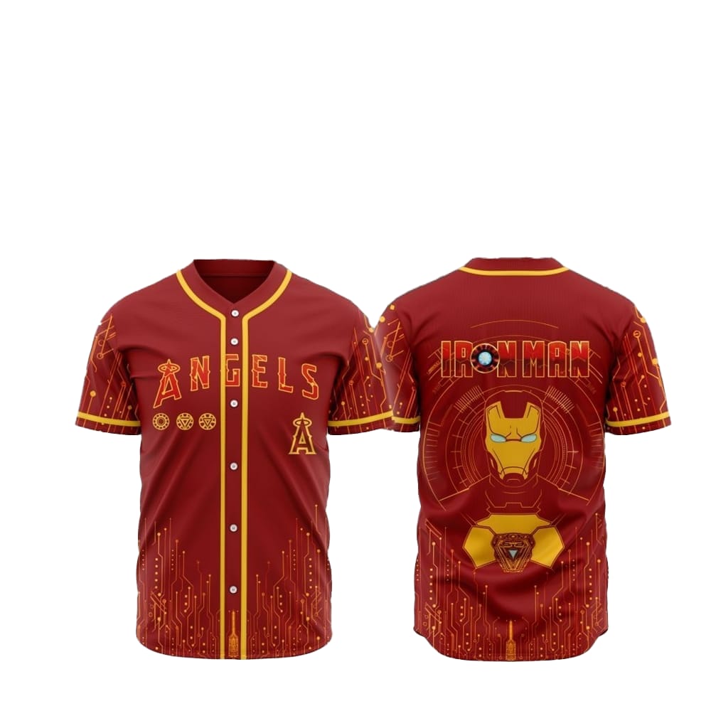 Angels Iron Man Jersey 2025 - Grishko.com
