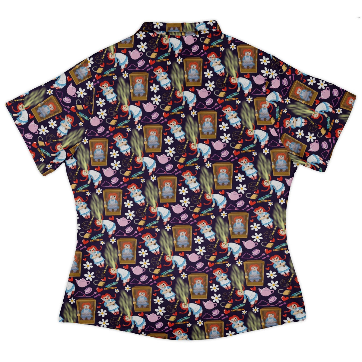 Annabelle Doll Curvy Button Up Shirt