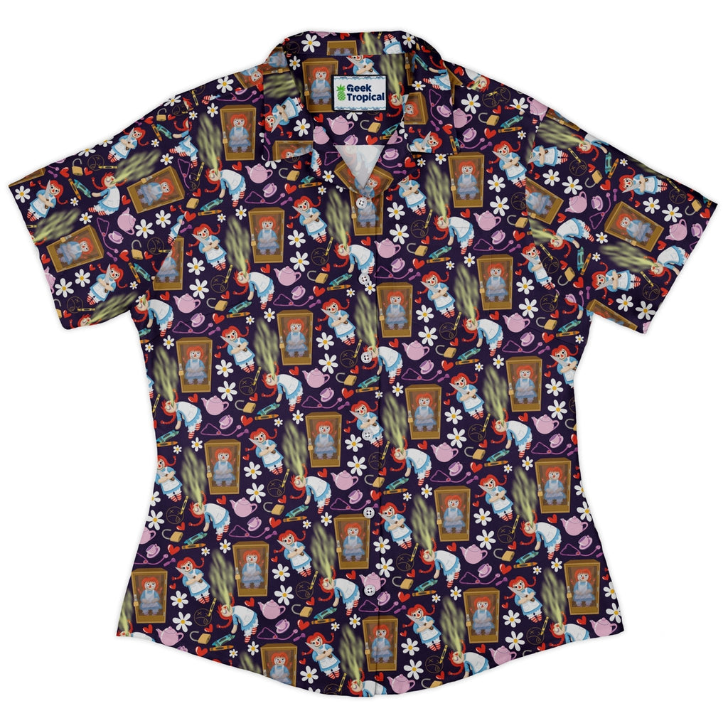 Annabelle Doll Curvy Button Up Shirt