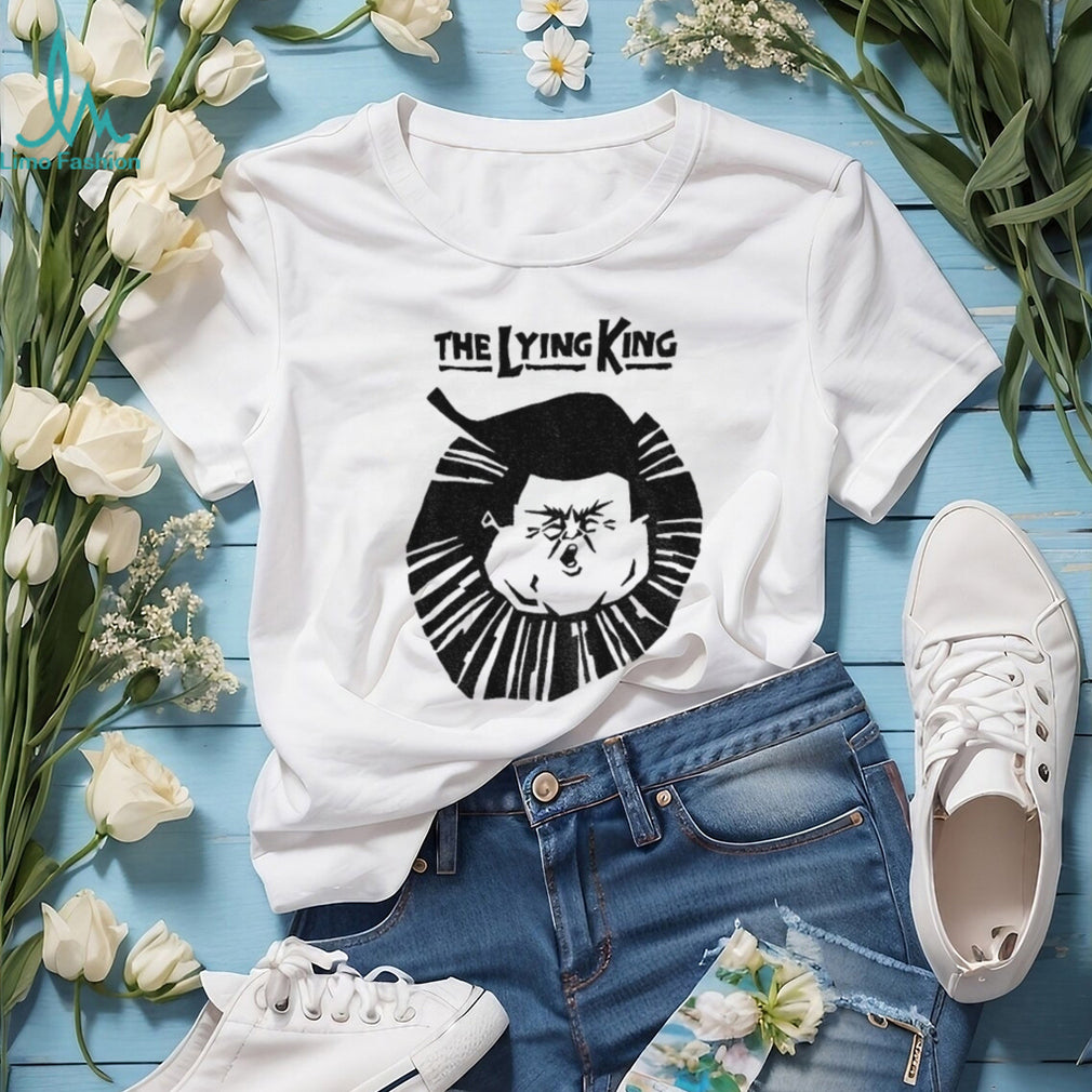 Anti Trump The Lying King Logo shirt