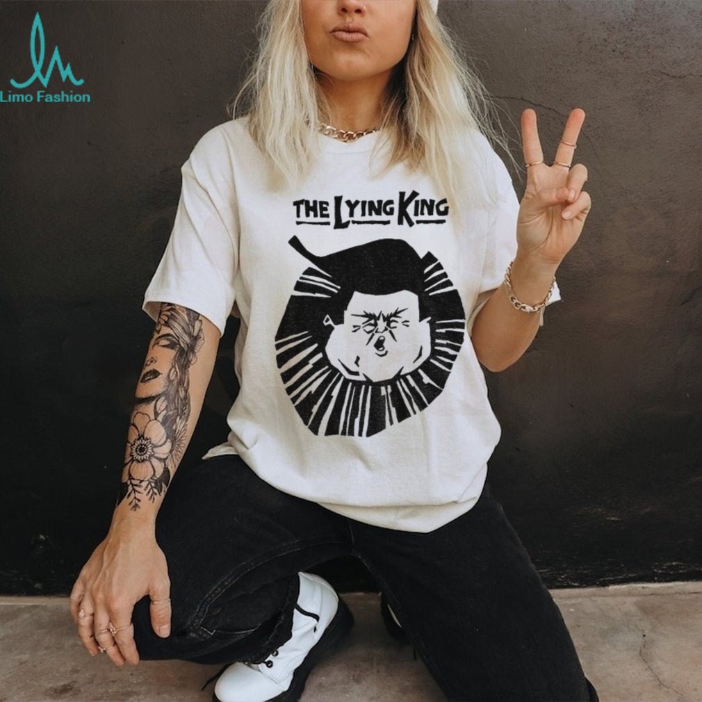 Anti Trump The Lying King Logo shirt