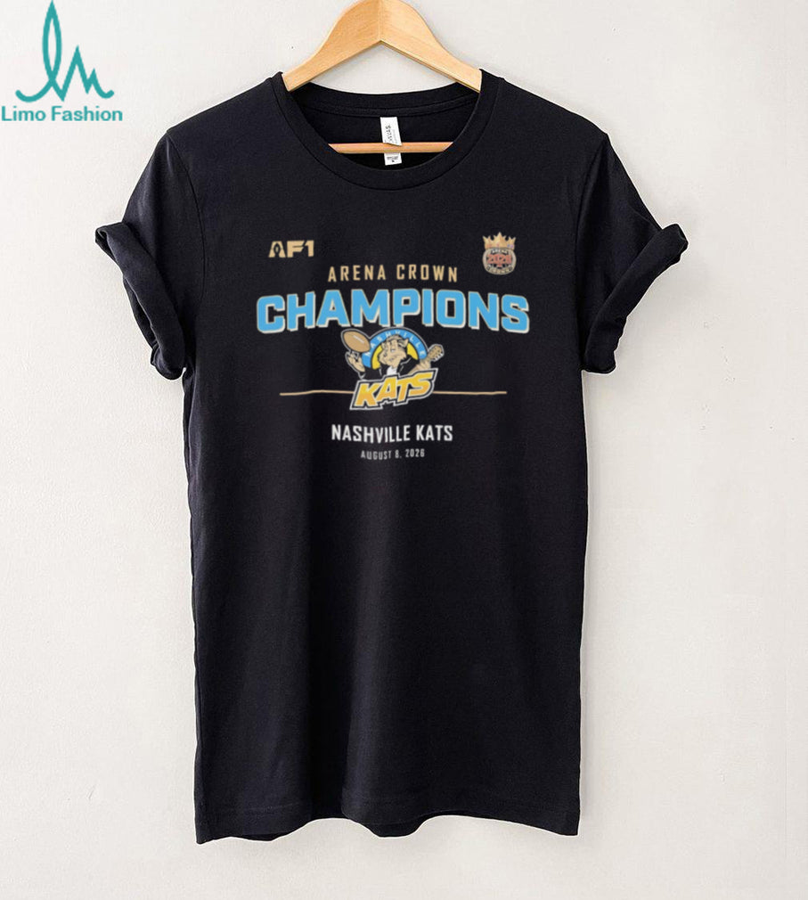 Arena Crown Champions Nashville Kats 2026 Champions shirt