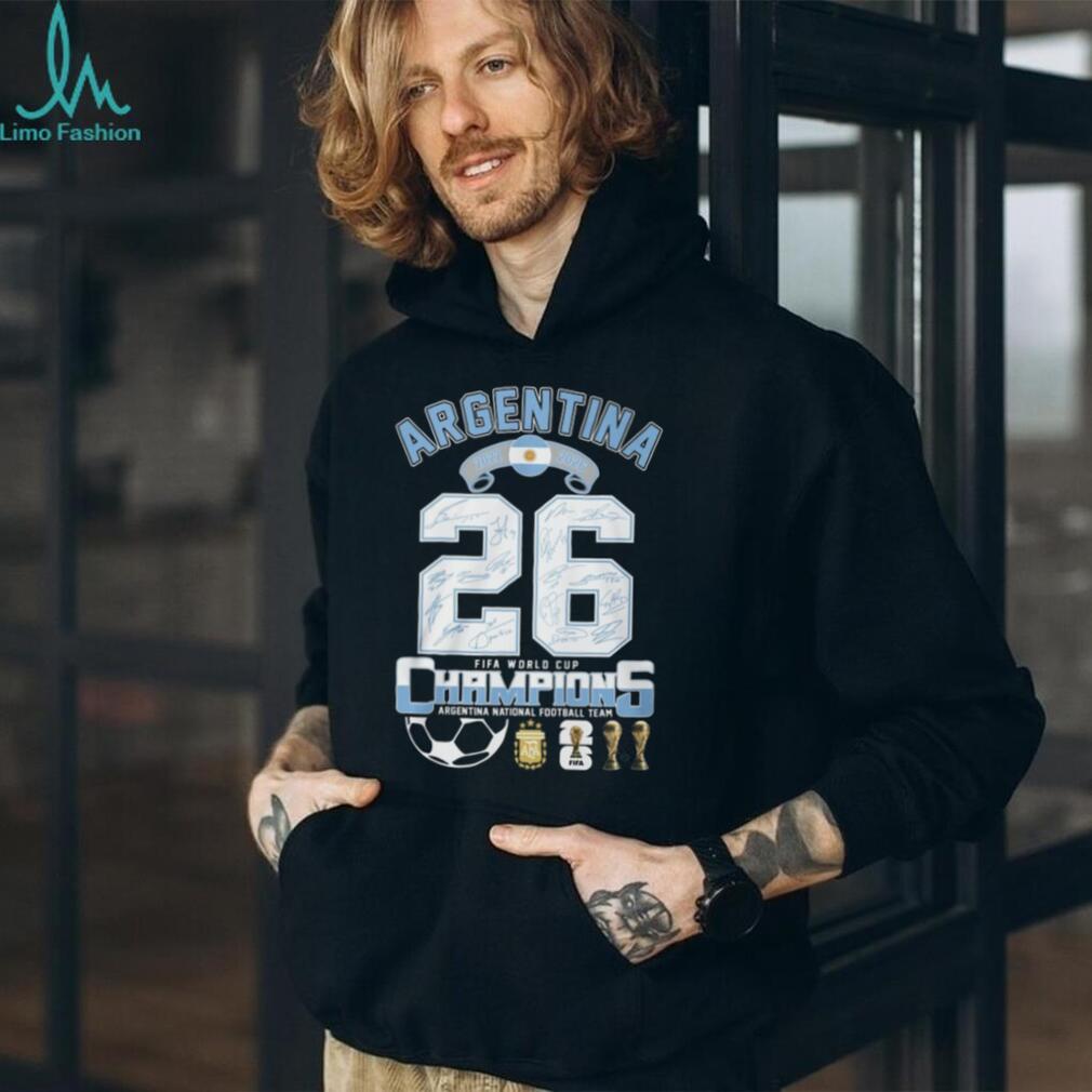 Argentina National Football Team World Cup Champions 2026 Shirt