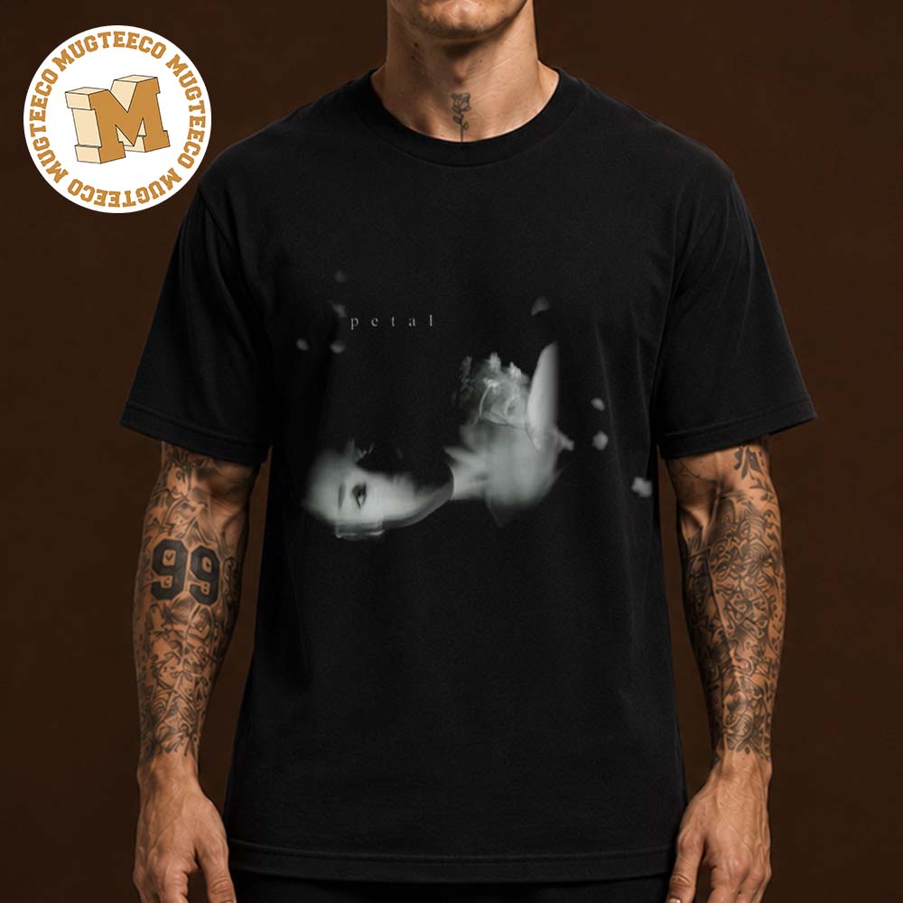 Ariana Grande Petal Ghostly Unisex Black T Shirt