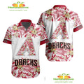 Arizona Diamondbacks Tropical Flower Hawaiian Shirt for Men Women Aloha DT9IHOCDL4