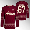 Arizona Coyotes #67 Lawson Crouse Garnet Alternate Pro Jersey