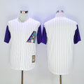 Arizona Diamondbacks #Blank Diamondbacks White Purple Fan Edition Retro