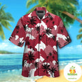 Arkansas Razorbacks Hawaiian Shirt Tropical Aloha Button Up Shirts