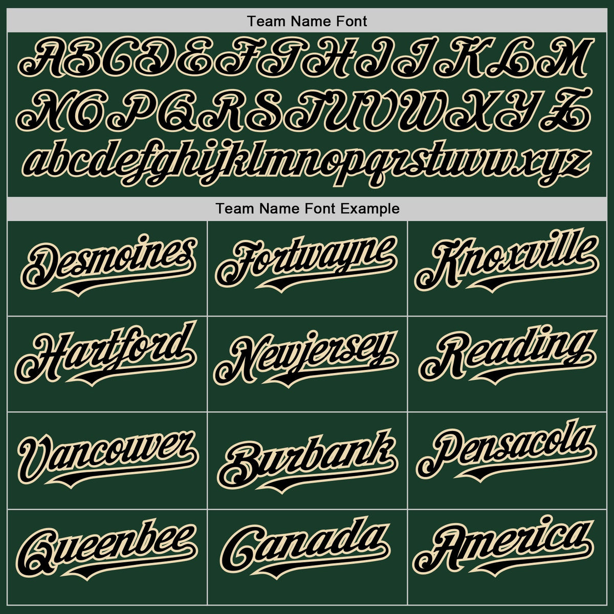 Custom Green Black-City Cream 3 Colors Arm Shapes Authentic Baseball Jersey