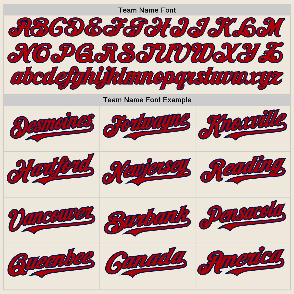 Custom Cream Red-Navy 3 Colors Arm Shapes Authentic Baseball Jersey