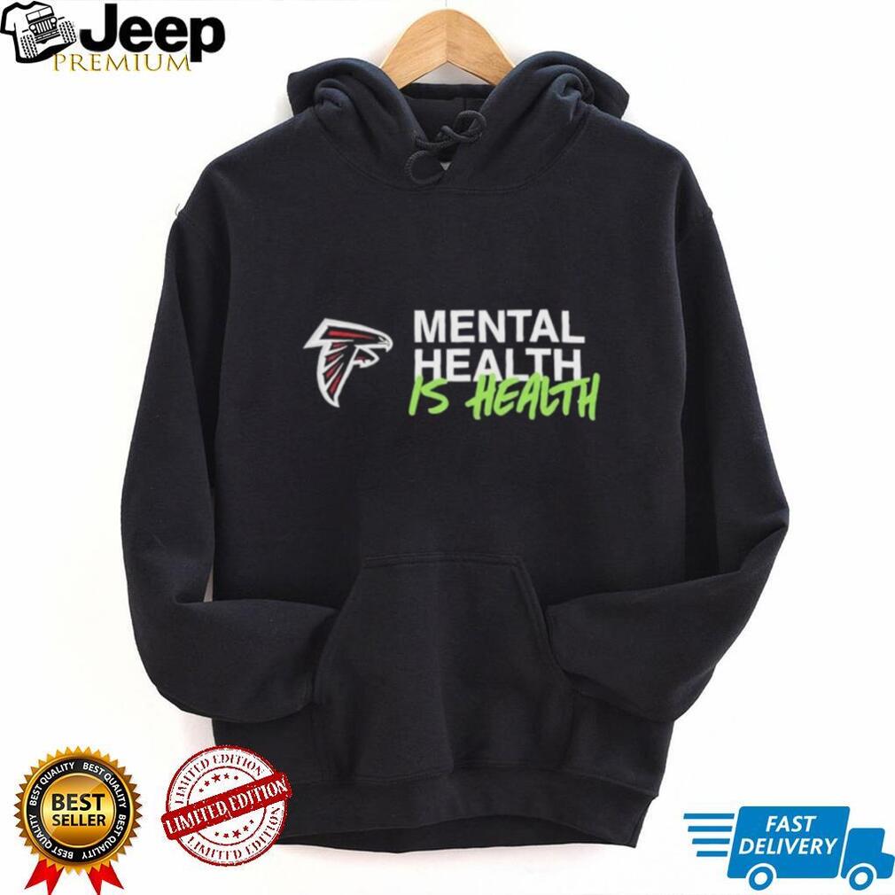 Atlanta Falcons Mental Health Is Health Awareness Football Shirt