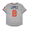 Atlanta Braves #8 JAVIER LOPEZ Style 1