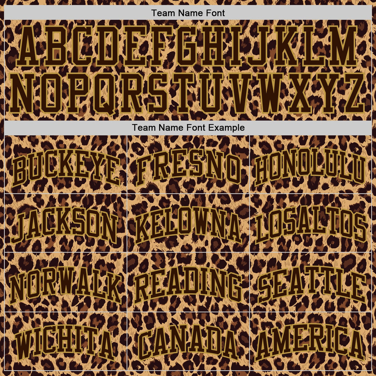 Custom Brown Old Gold Leopard Print Round Neck Sublimation Basketball Suit Jersey