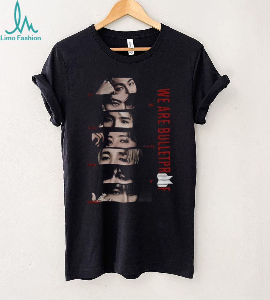 BTS Kpop Idol World Tour 2026 we are bulletproof shirt