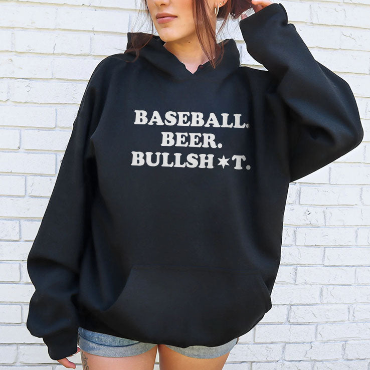 Baseball Beer Bullshit T Shirt