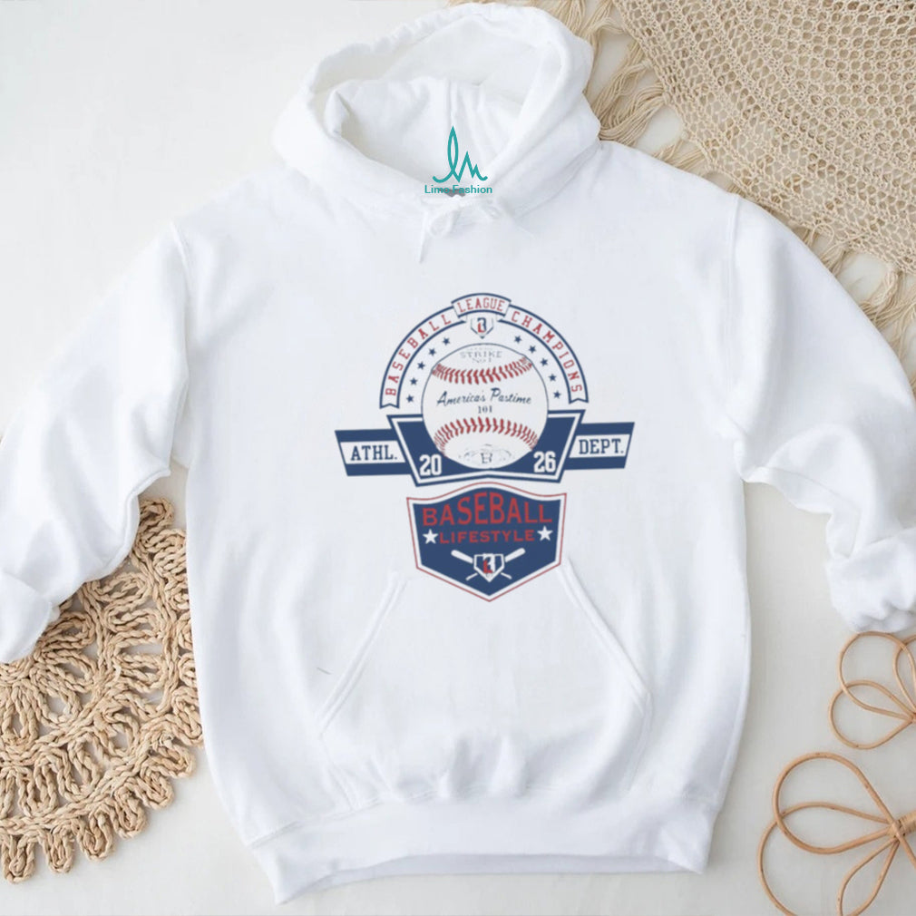 Baseball Lifestyle 101 League Champions America’s Pastime shirt