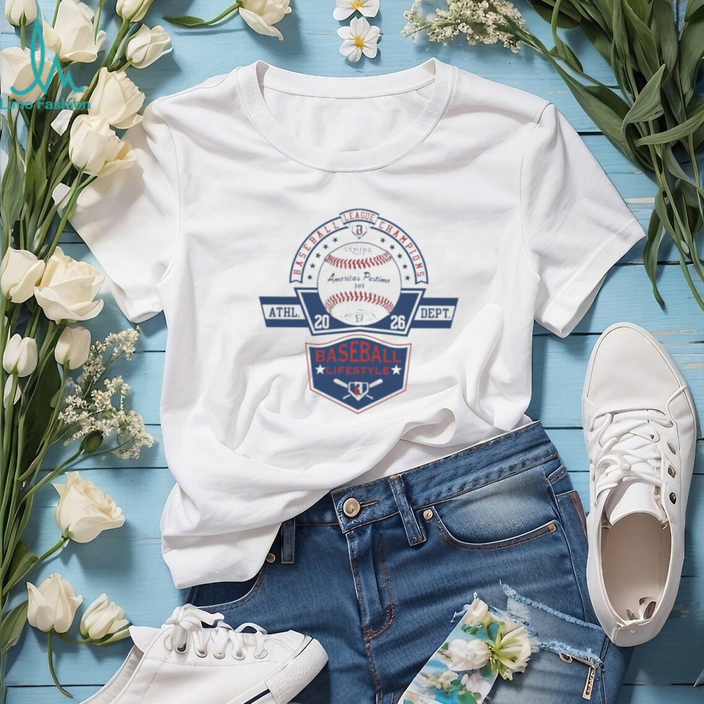 Baseball Lifestyle 101 League Champions America’s Pastime shirt