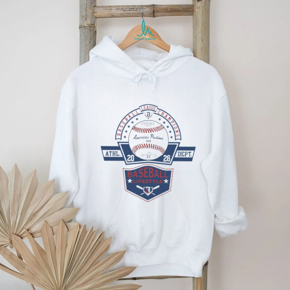 Baseball Lifestyle 101 League Champions America’s Pastime shirt