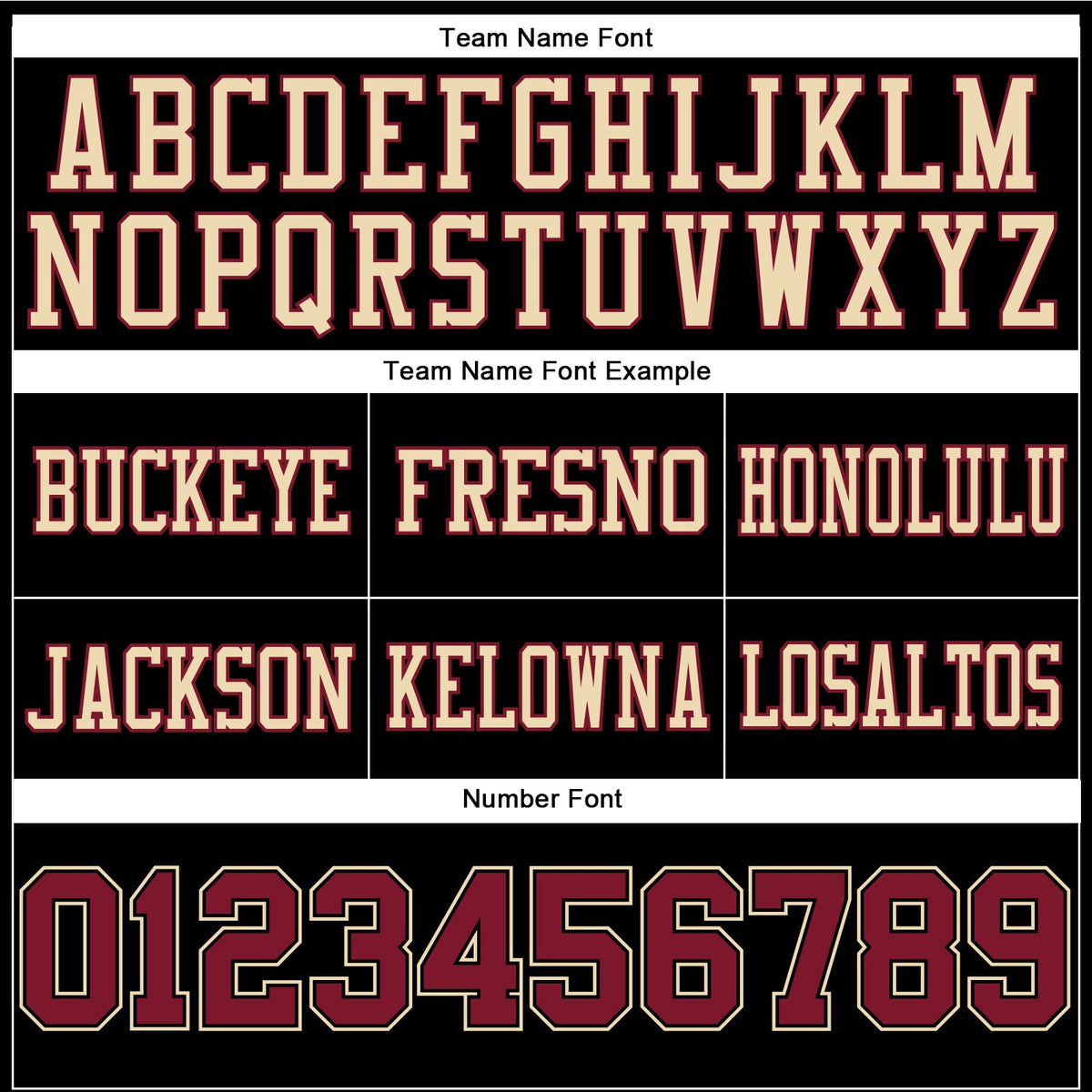 Custom Black Crimson-City Cream Authentic Football Jersey