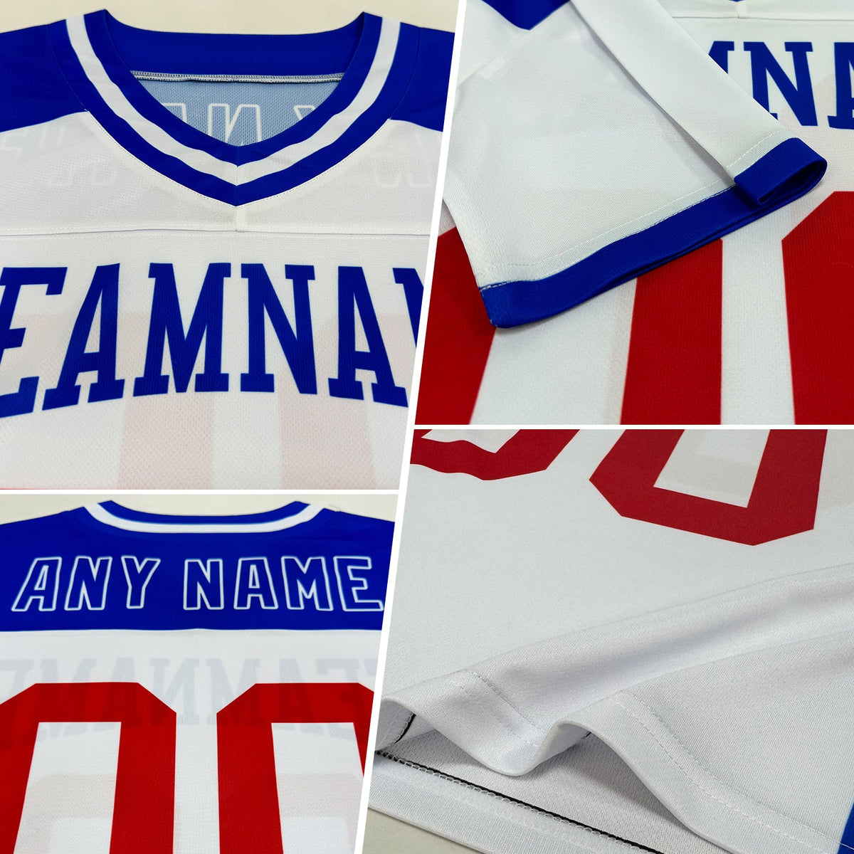 Custom Black Cream-Crimson Authentic Football Jersey