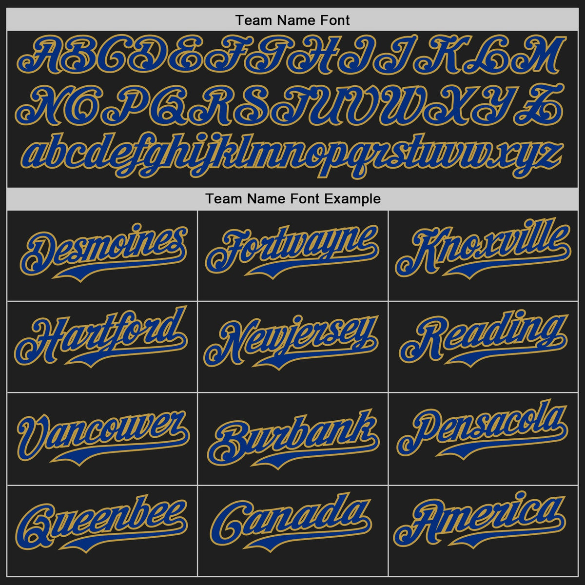 Custom Black Royal-Old Gold Authentic Baseball Jersey